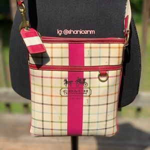 Authentic Leather Coach Crossbody Purse